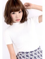 バジル(BASIL)&nbsp;ナチュラルヴェールカラー☆ボブスタイル