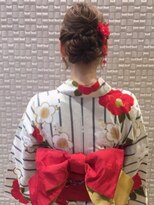 【新宿Olive’s by neolive】シニョンアレンジ