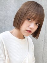 ミィ 表参道(mee.)&nbsp;【mee.】 スリークボブ厚めバングローライト