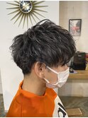 ひし形シルエット王道束感マッシュ