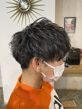 エルオム(EL.HOMME) ひし形シルエット王道束感マッシュ