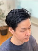アップバングショート