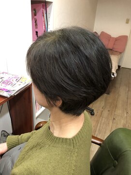 ビーヘア(be hair) 似合わせショート。