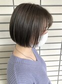 グレージュショートボブ☆