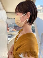 オーシャン(Ocean)&nbsp;［OCEAN　Hair&Life]シースルーバング/くびれショート/丸み