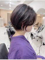 メモリーズ 銀座(Memories)&nbsp;前髪カール/ネオシースルーバング/くびれボブ［銀座］