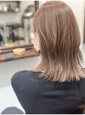 骨格カバーできるナチュラルウルフスタイル