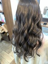 リッカヘアー(Ricca hair) アッシュベージュ☆大人可愛いなみなみウェーブロング