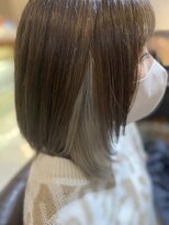 オーブ ヘアー リリー 博多2号店(AUBE HAIR lily)&nbsp;インナーホワイトシルバー