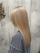 ビスポーク(BESPOKE)&nbsp;20代30代ダブルカラーブリーチミルクティーベージュ