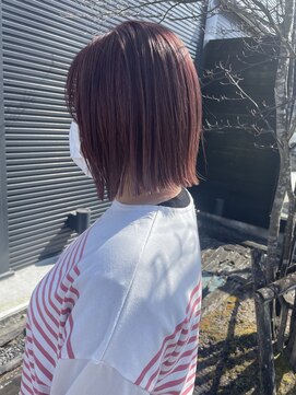 ヘアラウンジ アングゥ(hair lounge ungu) ラベンダーピンク