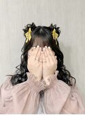 ツインお団子ヘア