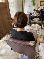 トト 船橋店(toto.)&nbsp;黒髪/グレーベージュ/レイヤーロング/前髪パーマ[西船橋/津田沼]