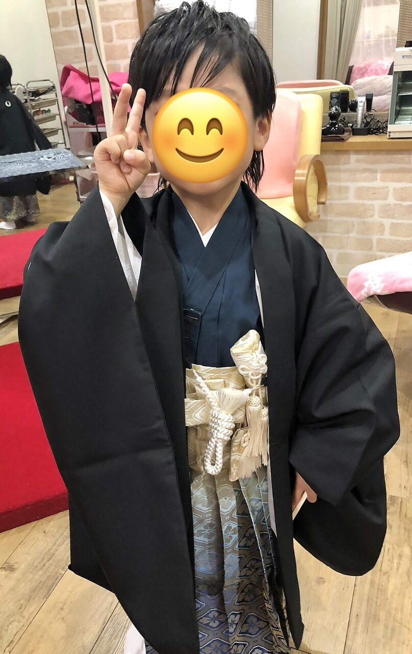 5歳☆七五三☆スタイル/訪問着☆着付け☆ヘアセット：L189137792