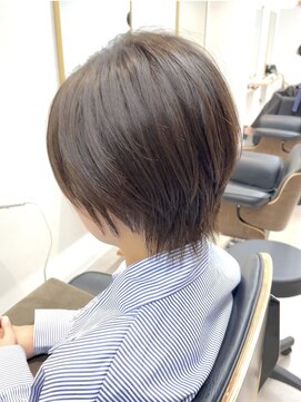 トト 船橋店(toto.) 黒髪/グレーベージュ/レイヤーロング/前髪パーマ[西船橋/津田沼]