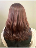 ココカラヘアー ニコ(cococara hair nico) ピンクカラー/レイヤー/顔まわり/透明感/ピンクベージュ/韓国