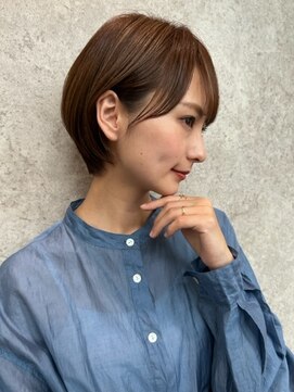 アンバー 池袋(amber) 切りっぱなしボブ/ハンサムショート/レイヤー/髪質改善[池袋駅]