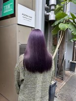 ローレンアンドパレード 並木坂店(Lauren&Parade)&nbsp;パープル/ラベンダーアッシュ/ハイトーンカラー/熊本/上通/下通