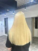 ペレ 栄店(PELE) デザインカラー/レイヤーカット/ウェットヘア/オリーブベージュ