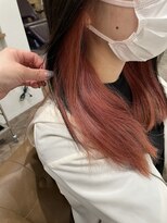 ヘアーディア みどり店(Hair...DiA) インナーピンク!
