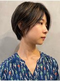 若松 詩季】ショートボブ/デザインカラー