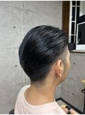 ツーブロックショート