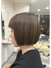 キロ 平岸店(KIRO) 【ナチュラルハイライト】ボブ
