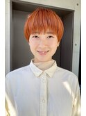 [hygea]アプリコットオレンジ　大人マッシュ[薬院/警固]