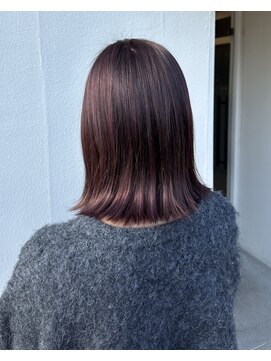 シエル(ciel) バーガンディー/ローズレッド暖色カラー/艶カラー/ワンカラー/