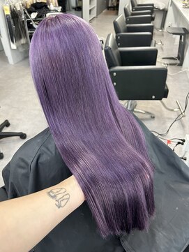 シェイロ(Cielro) 【パープルカラー/ブリーチ/ハイトーン】SAKI