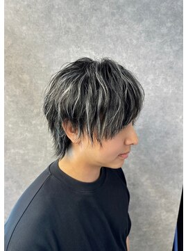 メンズサロン キング 梅田店(Men’s salon K!ng) 波巻きツイストスパイラルパーマ/フェザーパーマ/眉毛/メンズ