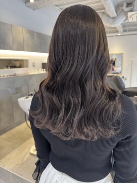 マルフェ 天王寺(marfe) 大人ブラウン　艶髪　チョコレートブラウン透明感カラー髪質改善