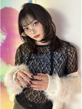 ユーフォリア 渋谷グランデ(Euphoria SHIBUYA GRANDE) 韓国レイヤーカット/ブリーチなしアッシュブラウン