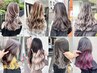 【ハイライト／インナー／イヤリング】透明感の新色でエクステだけで大変身♪