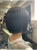 切りっぱなしボブ
