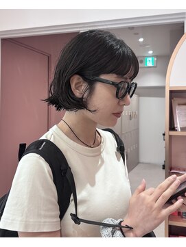 ボヌール オオサカ(Bonheur OSAKA) アレンジしやすいコンパクトボブパーマ