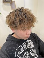 スウェル 稲毛店(Swell)&nbsp;サーフカール/フェザーパーマ/ブルーブラック/稲毛駅/眉毛