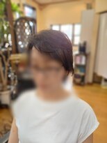 男&女のヘアーサロンF&nbsp;ショートウルフスタイル