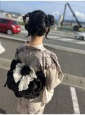 浴衣ヘアセット