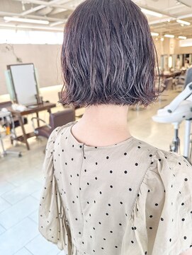 キアラ(Kchiara) ゆるウェーブボブ【福岡大名Kchiara瀧本】