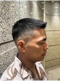 銀座 理容室 barber フェードスタイル