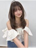 《CODE.LINE》透明感カラーとザクザクレイヤー