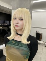 ラピス 新宿(Lapis)&nbsp;ブロンドエクステ/髪質改善/ハイトーン/外はね