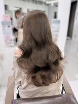 ハピネス 梅田茶屋町店(HAPPINESS)&nbsp;韓国風/レイヤーカット/顔周り/顔まわり/髪質改善/ベージュ
