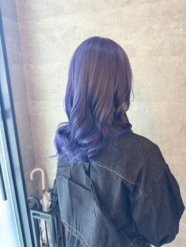 ブレイブ ヘアデザイン(BRaeVE hair design) ブルーラベンダー