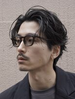 フィフス 札幌大通(fifth)&nbsp;札幌メンズパーマルーズパーマシャドウパーマセンターパート緩め