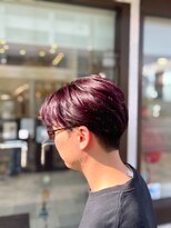 アレーズバイベニボンズ(Alaise by Beni,Bond's) 暗めパープル×メンズショート