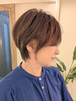 アットティー 金沢八景(at tee...)&nbsp;くびれショート×白髪ぼかしカラー