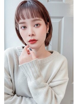 ヘアーサロン キー(Hair salon key)の写真/髪質変化に悩む30代からの大人女性へ。ショートカットが得意な女性スタイリストが担当☆