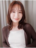 ミルクティーベージュくびれレイヤークラゲウルフX大宮30代40代